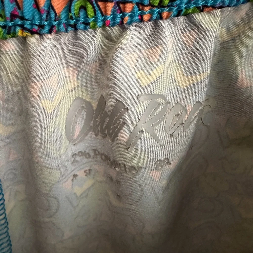 Old Row 90S Retro Swim Trunks